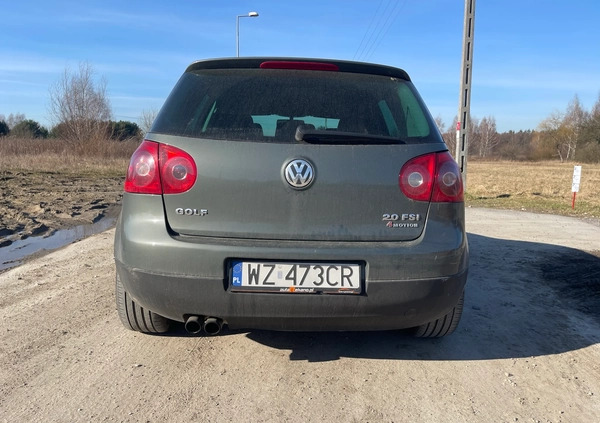 Volkswagen Golf cena 18000 przebieg: 240000, rok produkcji 2005 z Ryki małe 106